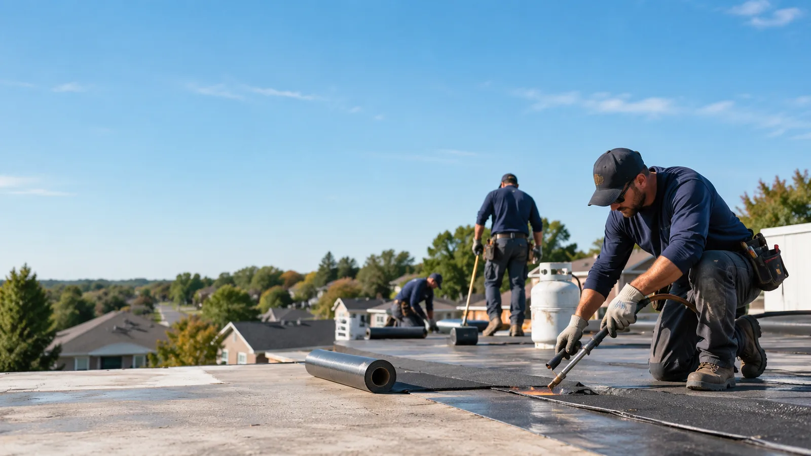 Flat Roof Leak Repair providers in Clarington, OH